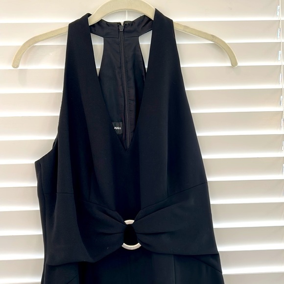 Donna Morgan Polyester Crepe Halter Dress sz. 8 - Picture 2 of 11